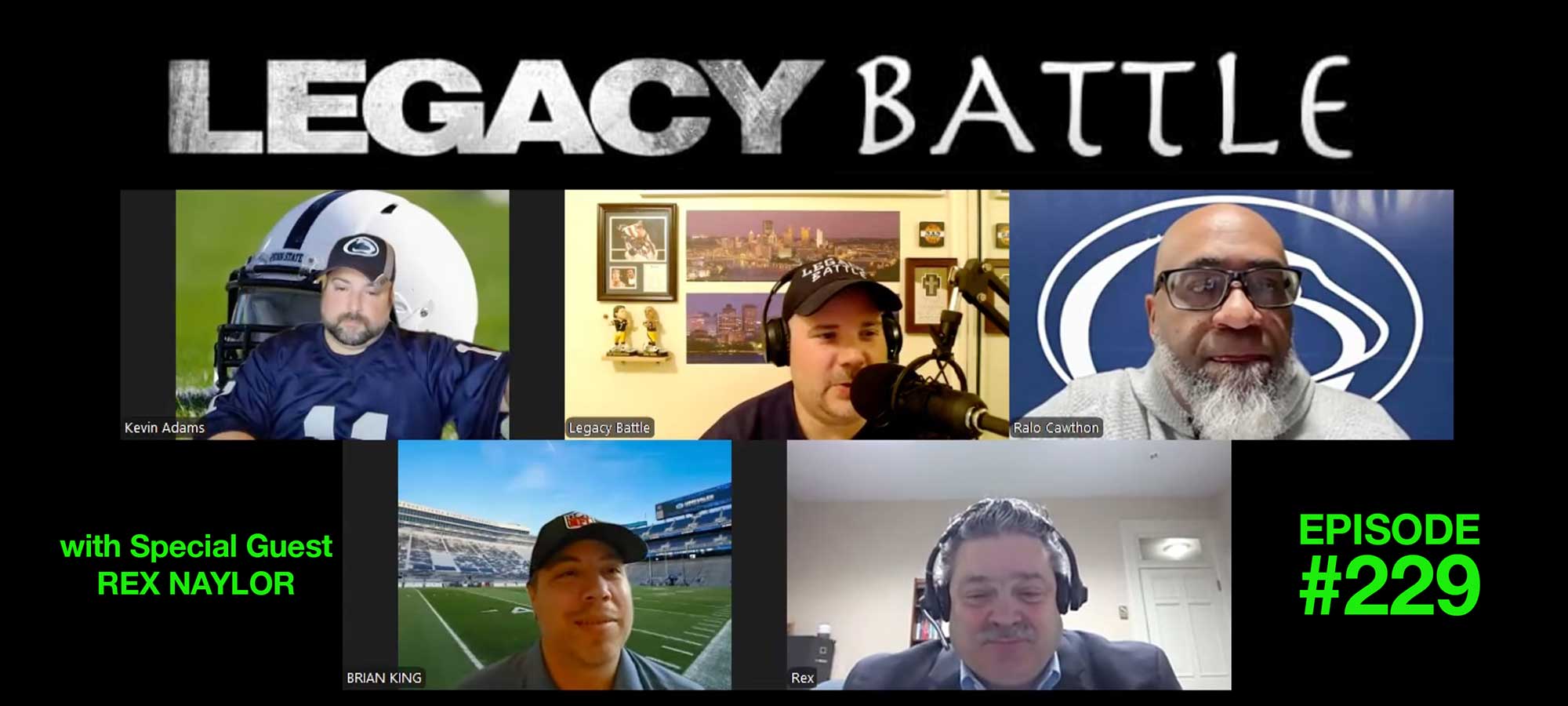 Legacy Battle Podcast Episode #229 Slider with Rex Naylor