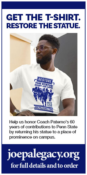 GET THE T-SHIRT. RESTORE THE STATUE.