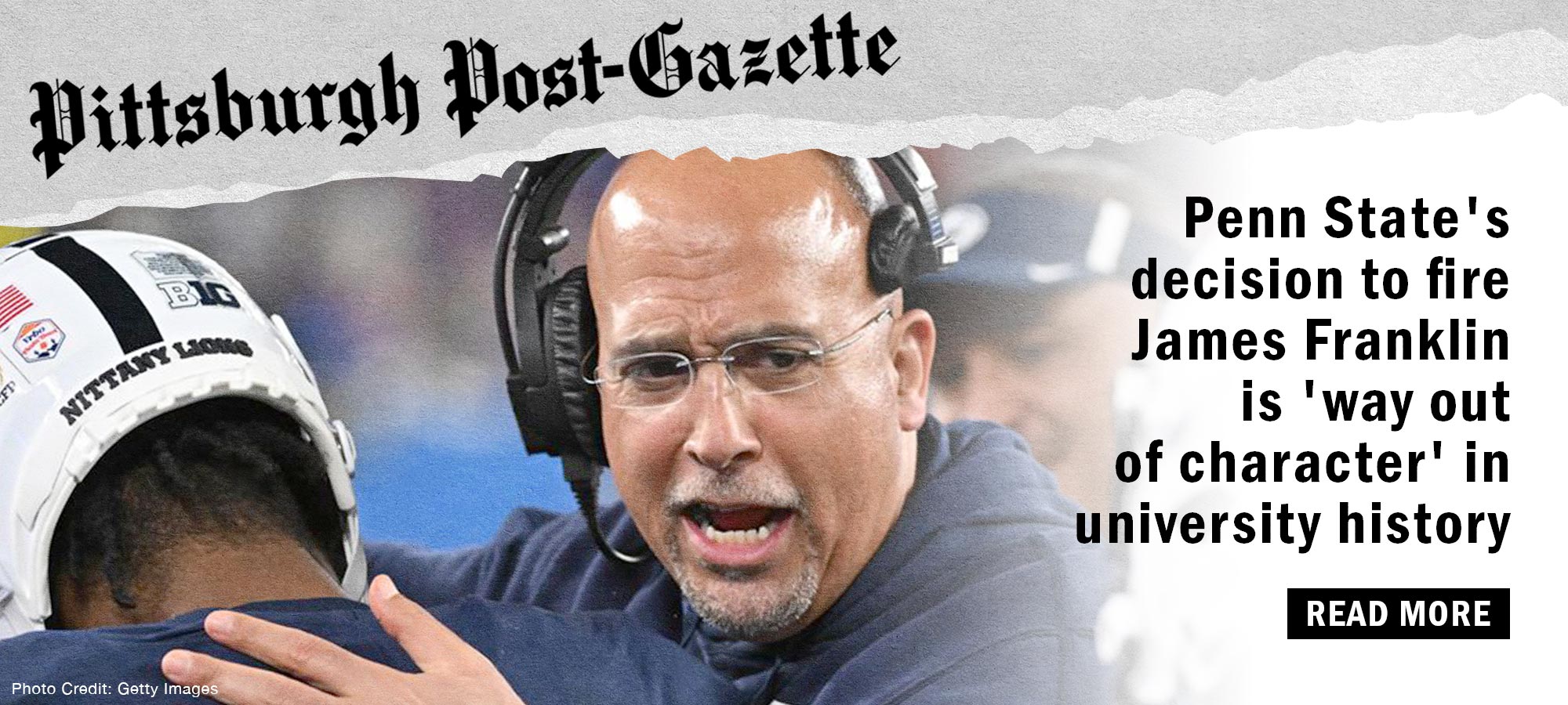 Penn State's decision to fire James Franklin is 'way out of character' in university history