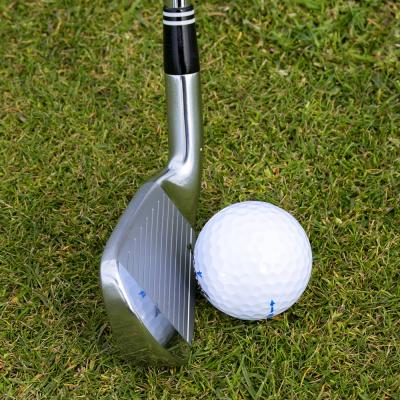 golf club and ball