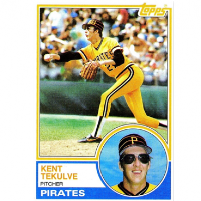 Kent Tekulve pitching in the late 70s - Baseball In Pics